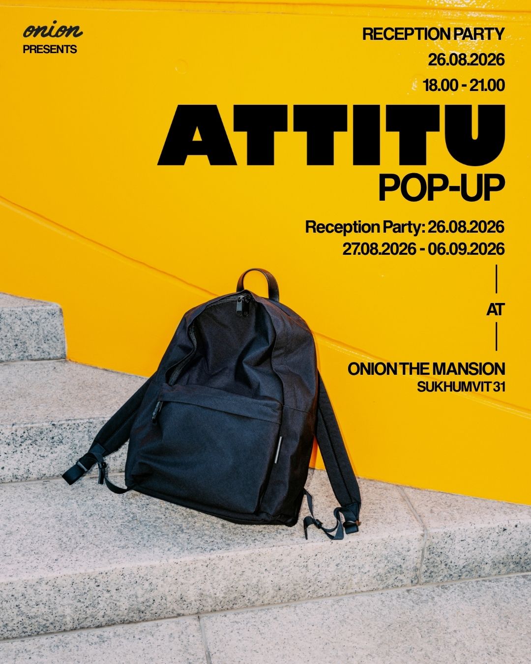 ATITU Pop-Up at Onion The Mansion